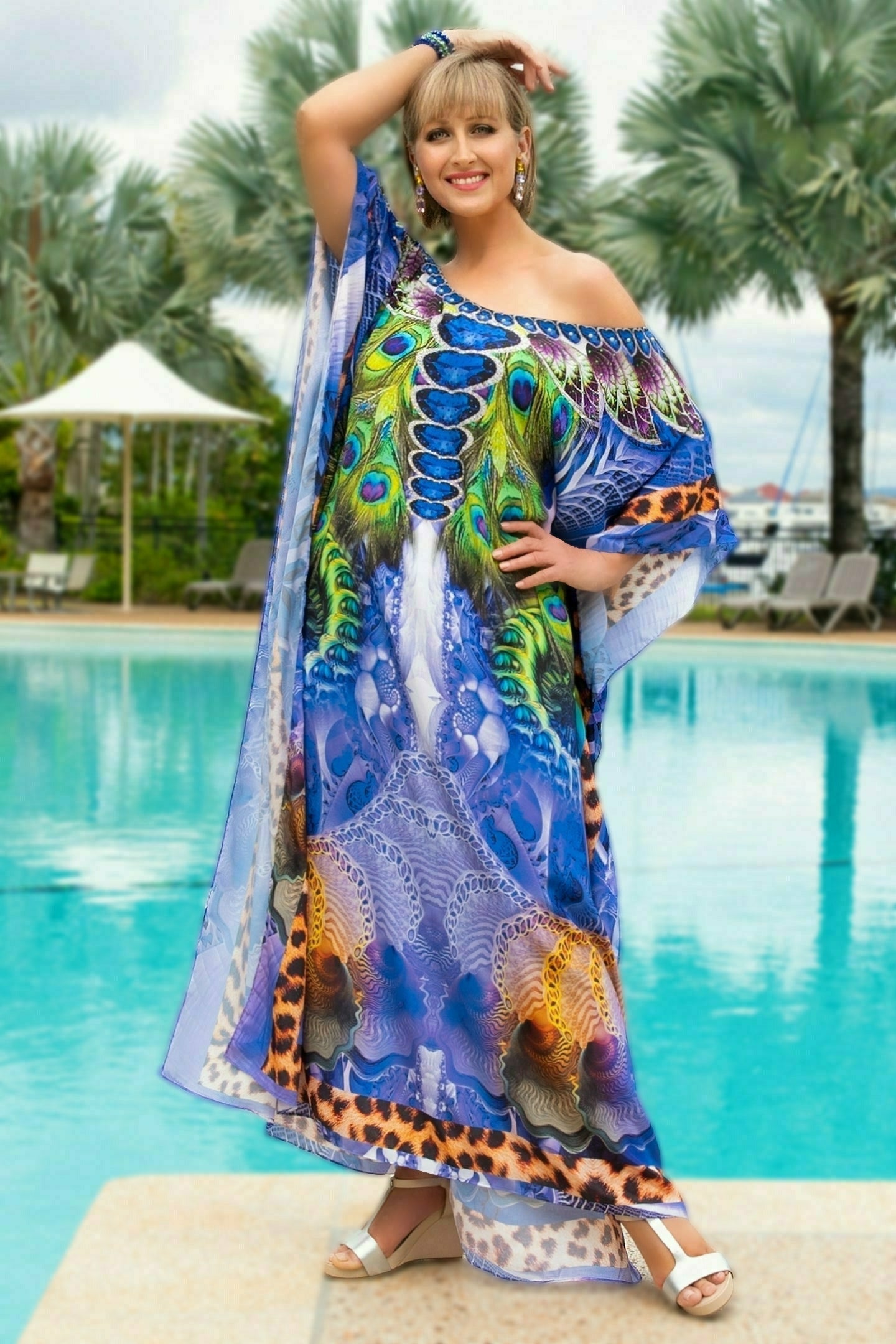 FIRST EDITION COLLECTION - Long Kaftan in Box henleycollections